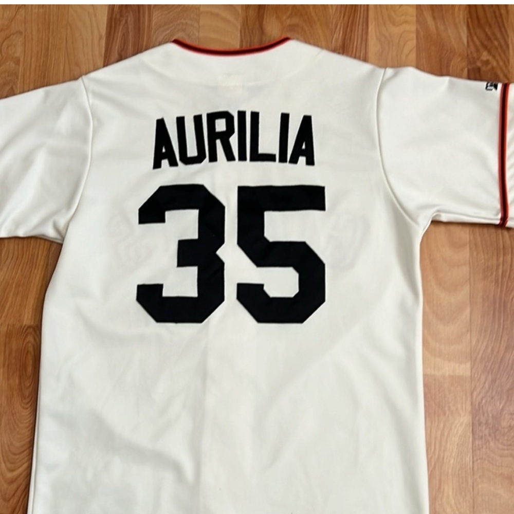 MLB Vintage SF Giants Rich Aurilia jersey - Picture 4 of 6